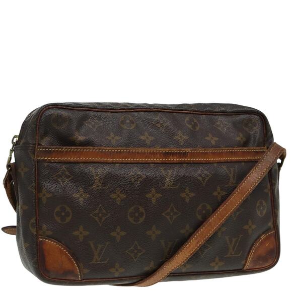 LOUIS VUITTON Monogram Trocadero 30 Shoulder Bag M51272 - Picture 1 of 16